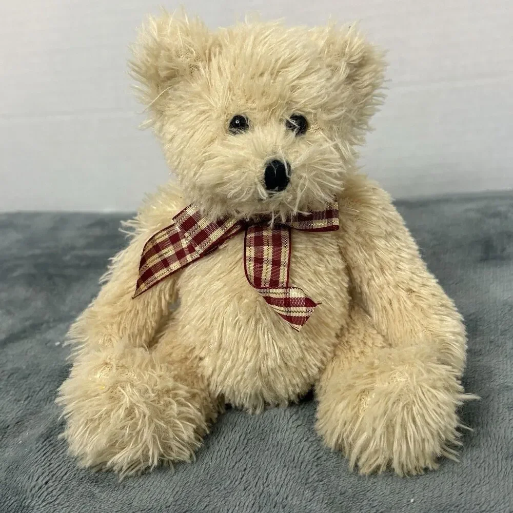 Vintage Ganz Teddy Bear Plush Bean Bottom 